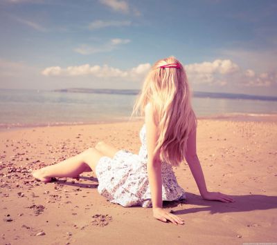 Chica en la Playa