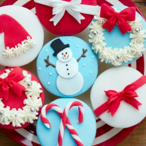 Cupcakes Navideños