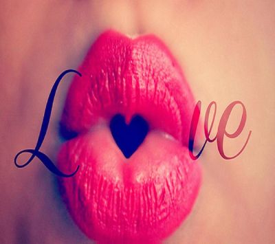 Labios en Forma de Corazón