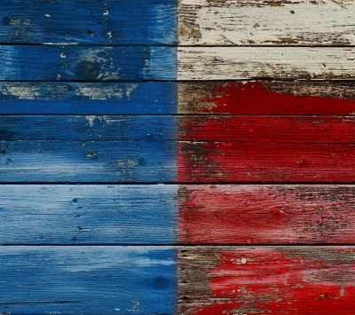 Textura de Madera de la Bandera Francesa