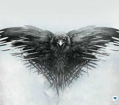 Fantasy Raven Artwork