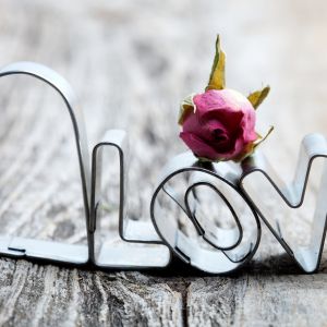 Decoración de Amor y Rosa