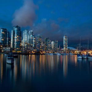Panorama Nocturno de Vancouver