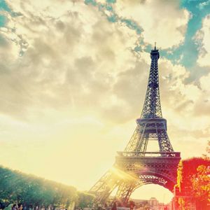Atardecer en la Torre Eiffel