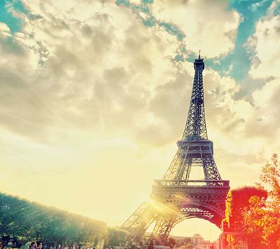 Atardecer en la Torre Eiffel