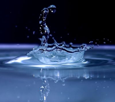 Salpicadura de Agua Abstracta