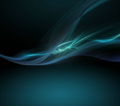 Diseño Abstracto de Olas Azules