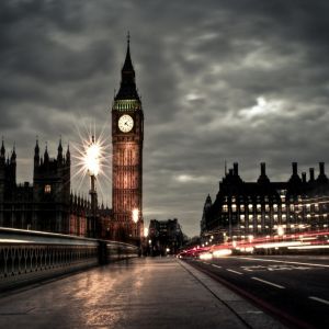 Big Ben al Anochecer