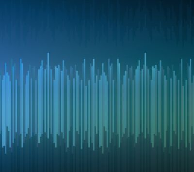 Diseño Abstracto de Olas de Sonido