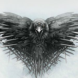 Arte de Cuervo de Fantasía Oscura
