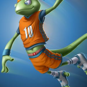 Personaje Lagarto de Baloncesto