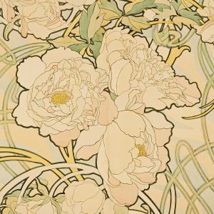 Fondo de Arte Floral Elegante