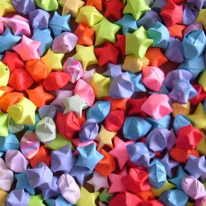 Estrellas de Papel Coloridas
