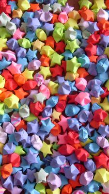 Estrellas de Papel Coloridas