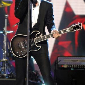 Actuación de Estrella de Rock