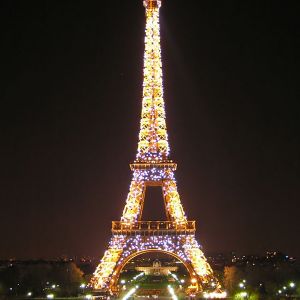 Luces Nocturnas de la Torre Eiffel