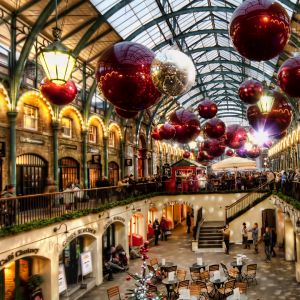 Decoraciones del Mercado de Navidad