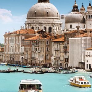 Vista del Gran Canal de Venecia