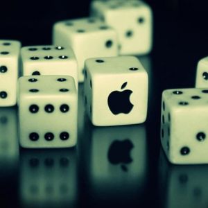Dados con Logo de Apple