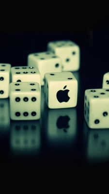 Dados con Logo de Apple