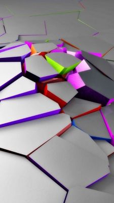 Diseño Abstracto Geométrico Colorido