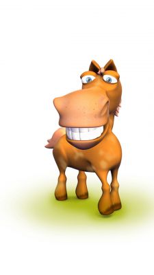 Caballo de Caricatura Divertido