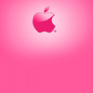 Logo de Apple Rosa