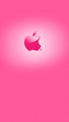 Logo de Apple Rosa