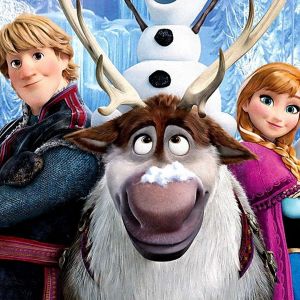 Personajes de Frozen - Olaf, Anna, Kristoff