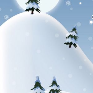 Paisaje Invernal Nevado