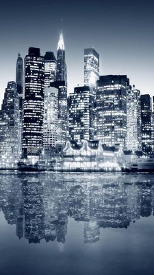 Reflejo del Skyline de la Ciudad