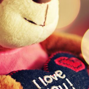 Teddy Bear Adorable con Corazón