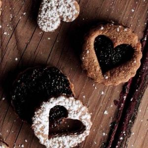 Galletas en forma de corazón