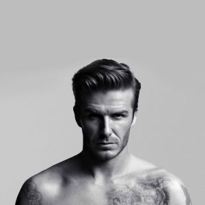 Retrato de David Beckham