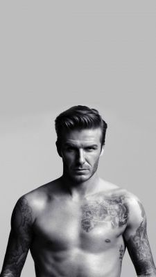 Retrato de David Beckham