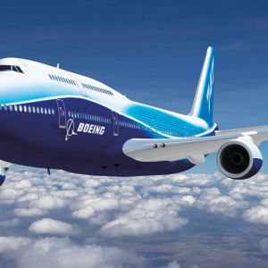 Avión Boeing en Vuelo