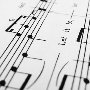 Partitura de Let It Be