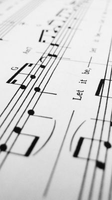 Partitura de Let It Be