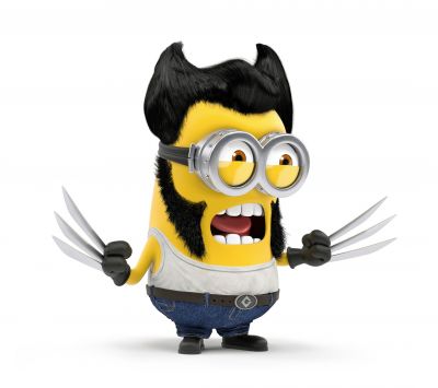 Personaje Minion Wolverine