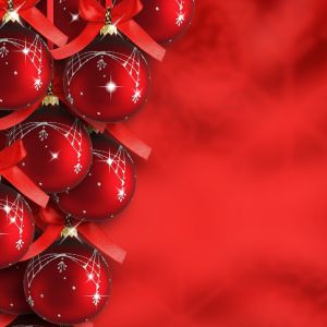 Adornos Navideños Rojos
