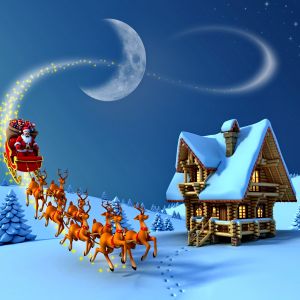 Trineo de Santa Claus