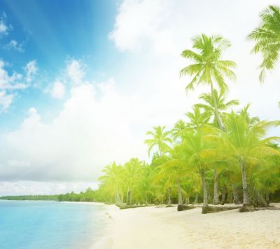 Paraíso de Playa Tropical