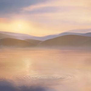 Atardecer Sereno sobre el Agua
