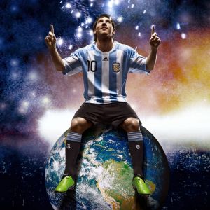 Lionel Messi Fantasy Art