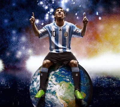 Lionel Messi Fantasy Art