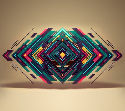 Patrones Geométricos Coloridos