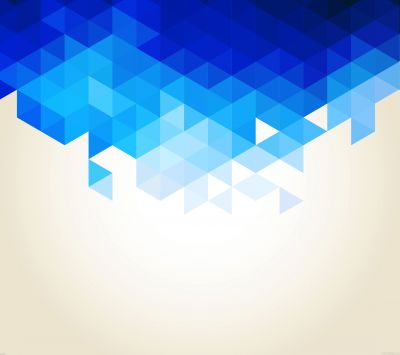 Patrón Geométrico Azul