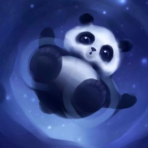 Panda Linda en el Espacio