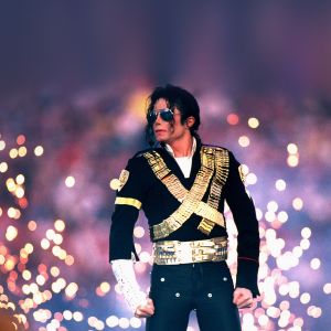 Actuación de Michael Jackson
