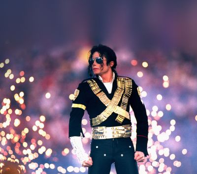 Actuación de Michael Jackson
